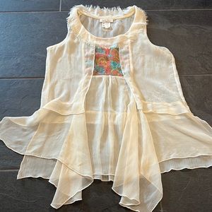 Matilda Jane women’s XS shear top